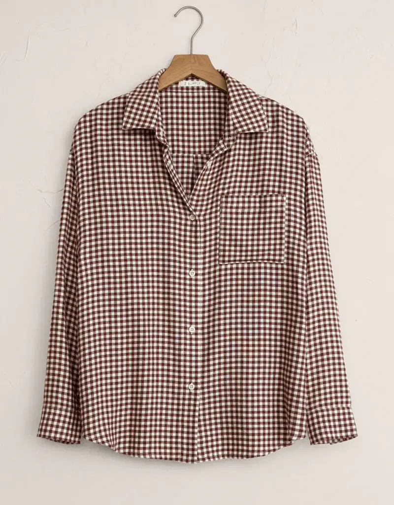 Z Supply River Plaid Button Up