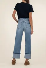 Kut from the Kloth Sienna High Rise Straight Leg Roll Up 5"