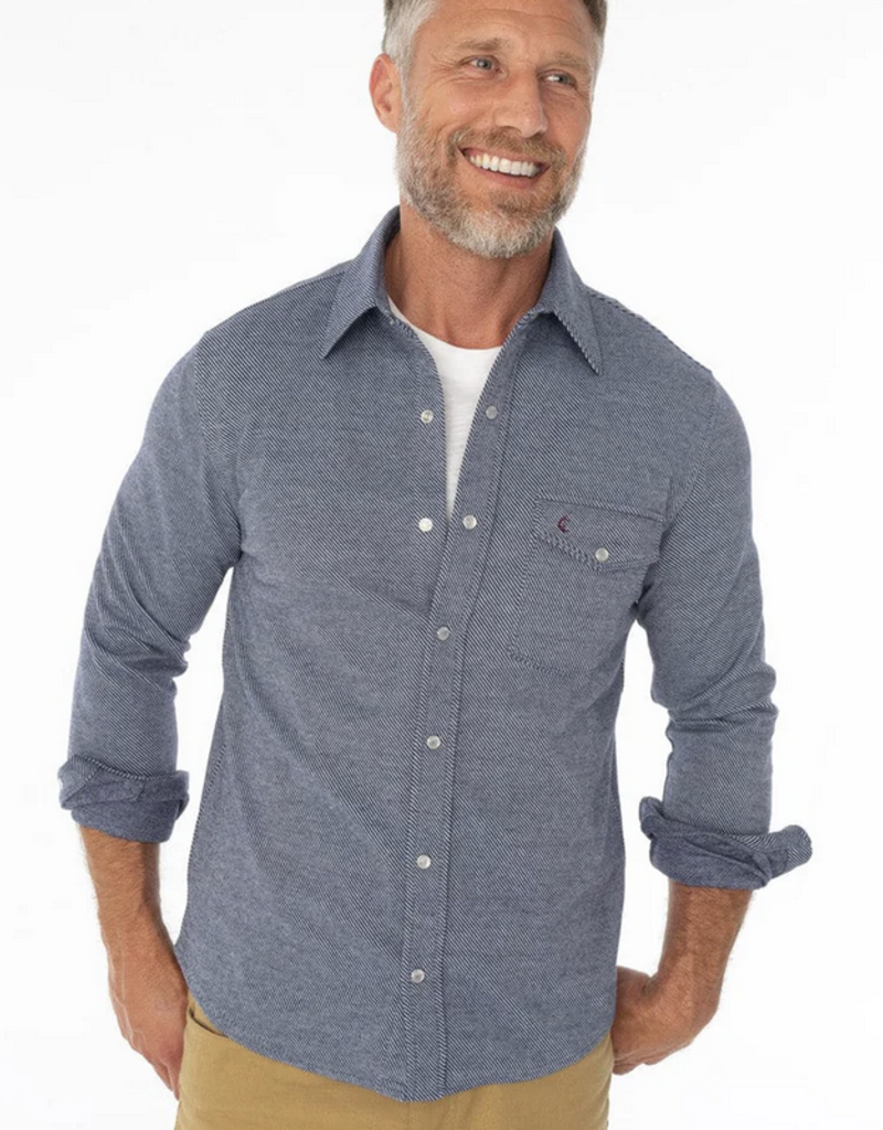 Chill Knit Pearl Snap