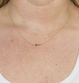 Kris Nations Cross Charm Necklace
