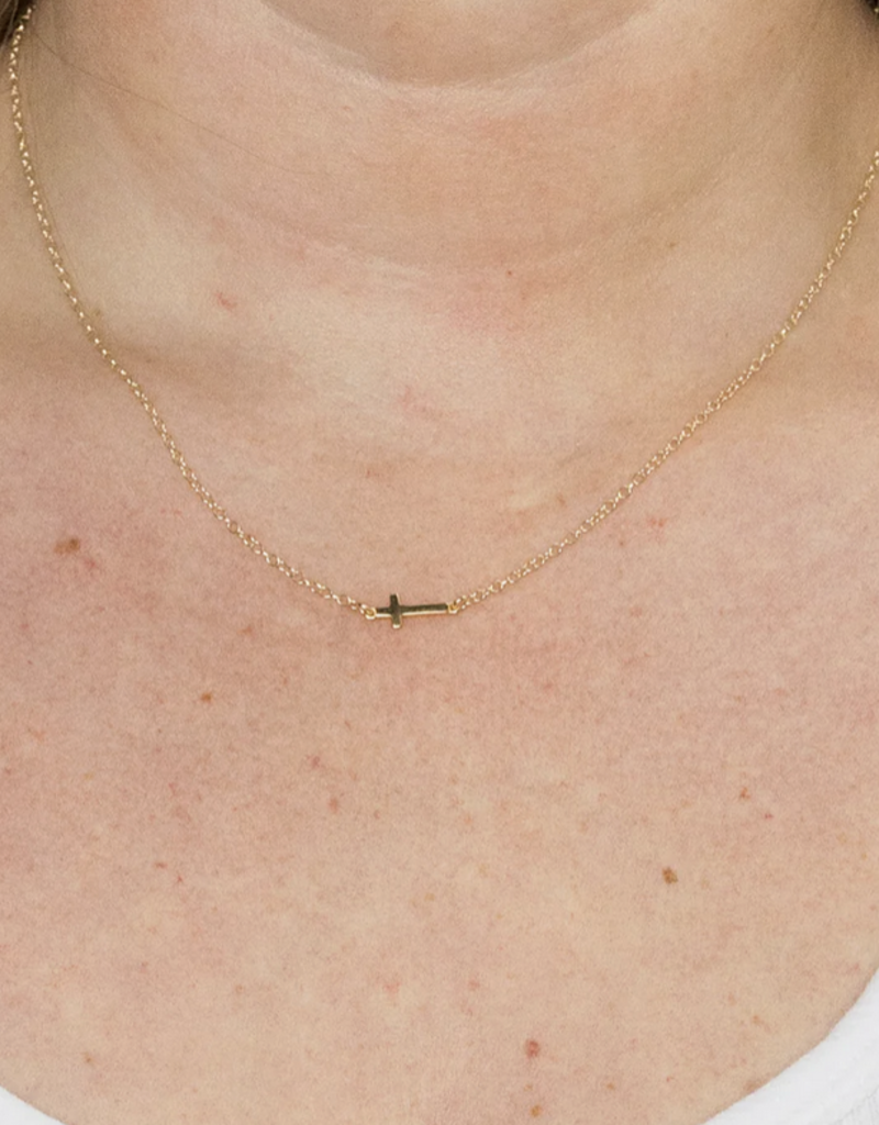 Kris Nations Cross Charm Necklace