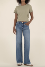 Kut from the Kloth Jean High Rise Wide Leg Clean Hem