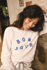 Sundry Clothing Puff Sleeve Sweatshirt