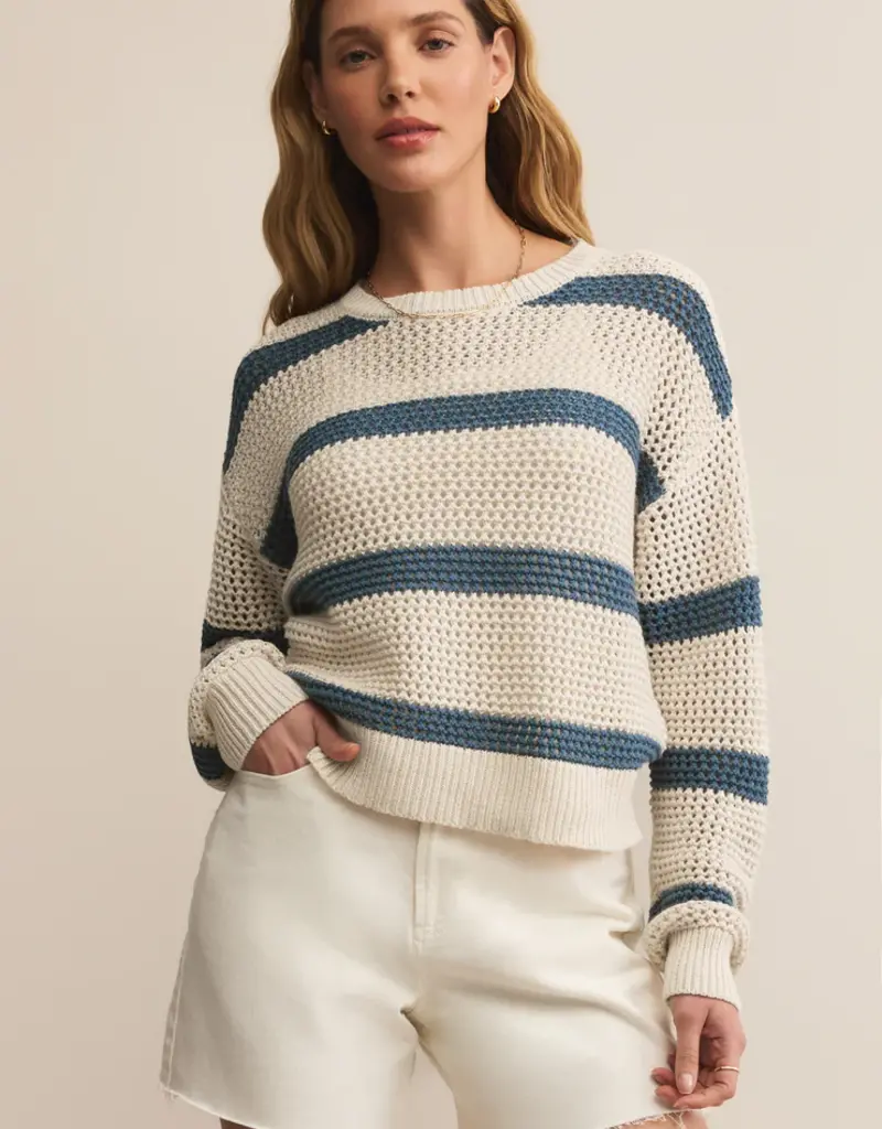 Z Supply Broadbeach Stripe Sweater