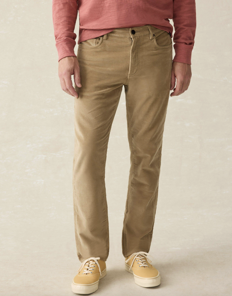 Faherty Stretch Terry Corduroy Utility Pant
