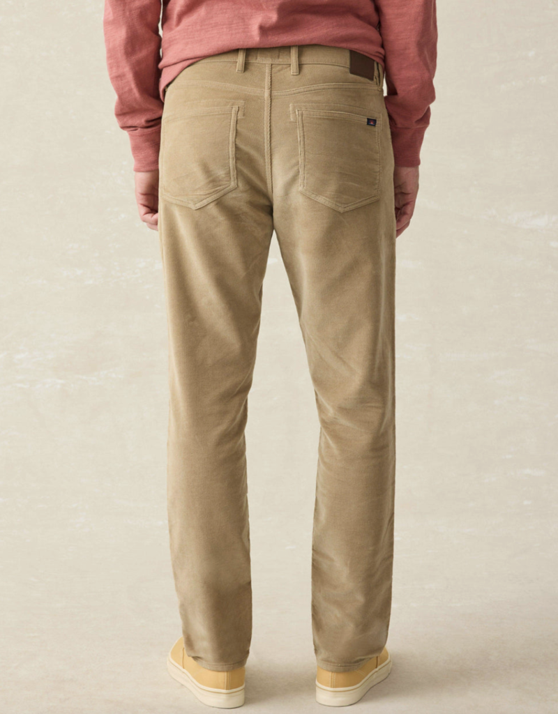 Faherty Stretch Terry Corduroy Utility Pant
