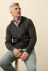 Faherty High Standard Fleece Zip Hoodie
