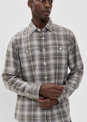 Faherty The Tried and True Chamray Workshirt