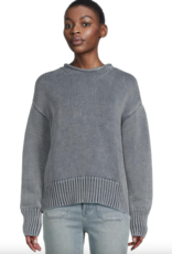 Faherty Sunwashed Cotton Roll Neck Sweater