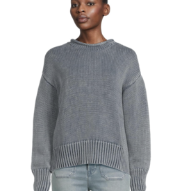 Faherty Sunwashed Cotton Roll Neck Sweater