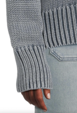 Faherty Sunwashed Cotton Roll Neck Sweater