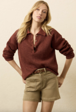 Faherty Miramar Linen Relaxed Polo