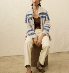 Faherty Highland Fairisle Cardigan