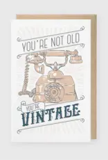 Pike Street Press Not Old, Vintage Card