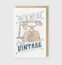 Pike Street Press Not Old, Vintage Card
