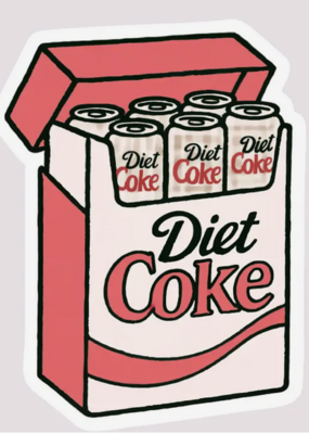 Inviting Affairs Paperie Diet Coke Six Pack