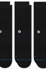 Stance Icon Black Crew Sock