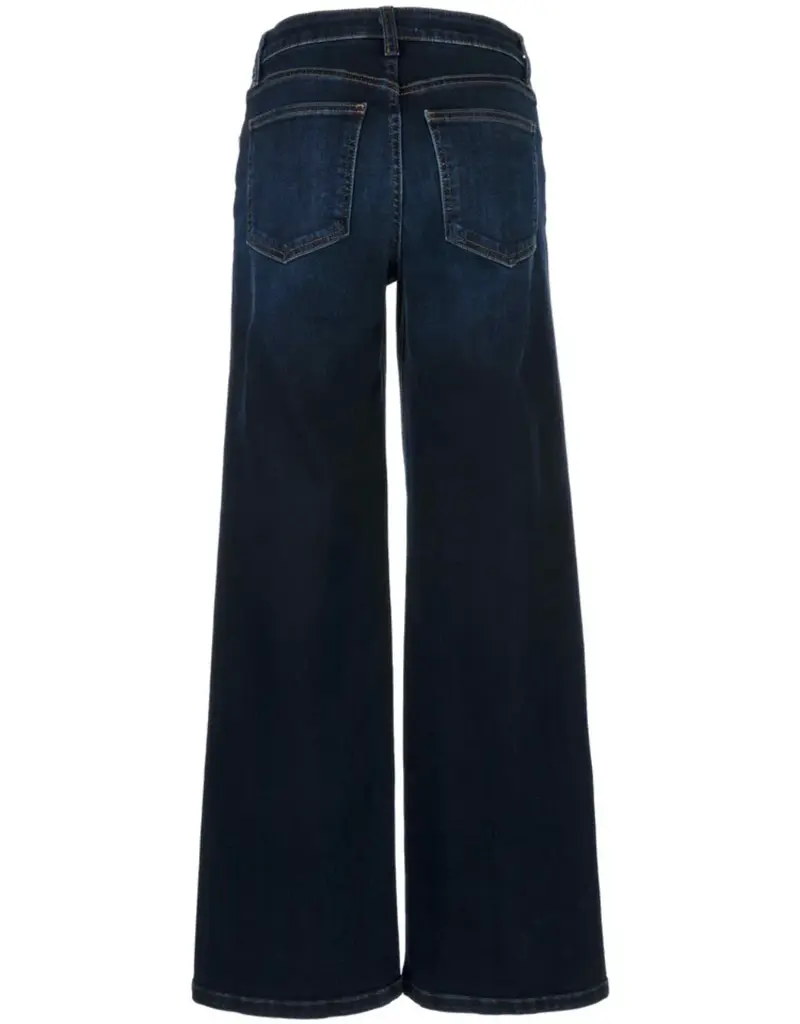 Kut from the Kloth Jean High Rise Wide Leg Clean Hem