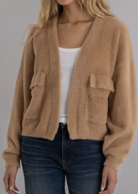 Kut from the Kloth Jana LS Cardigan w/ Pockets