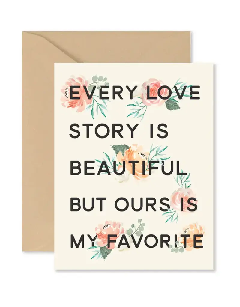 Ginger P. Designs Every Love Story Greeting Card