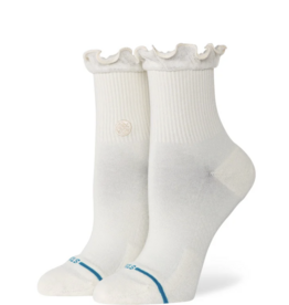 Stance Ruffle Icon Quarter Ivory M
