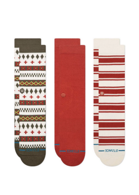 Stance Cabin Days Crew 3 Pack Multi