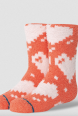 Stance Kids Digi Heart Crew Coral