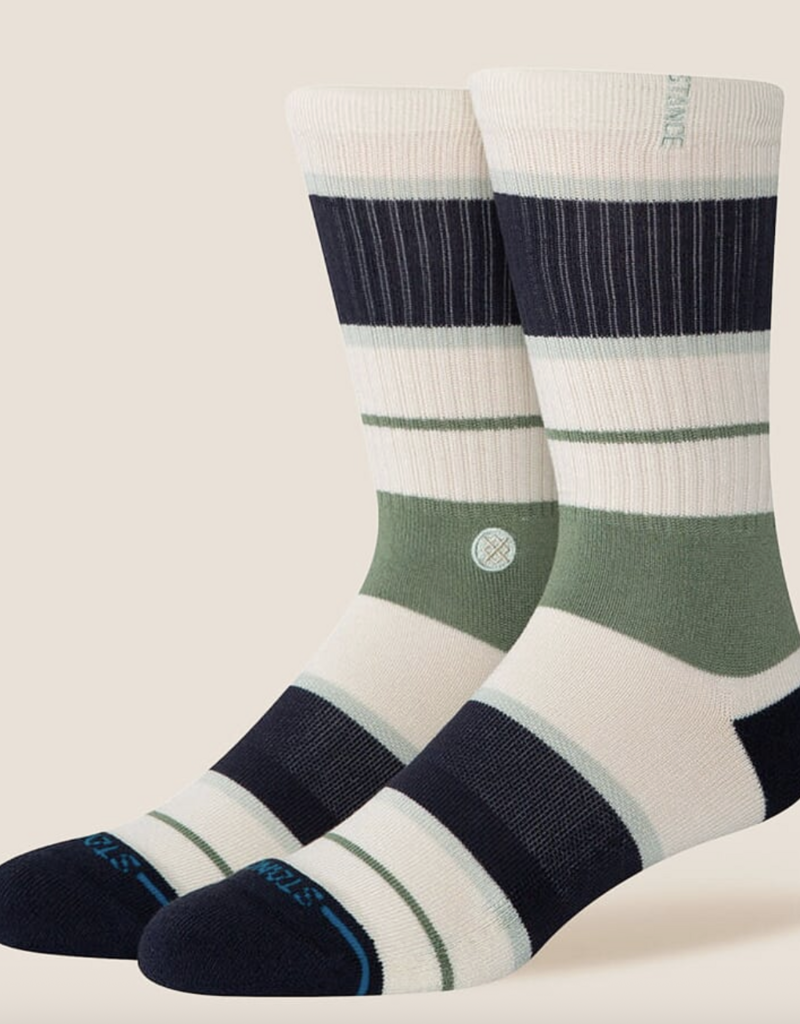 Stance Striped Delight Crew Canvas L