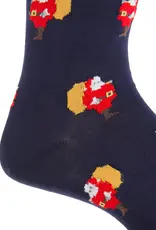 Dapper Classics Classic Navy/ Red Santa Claus
