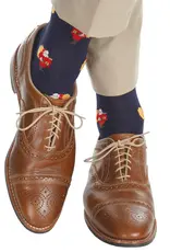 Dapper Classics Classic Navy/ Red Santa Claus