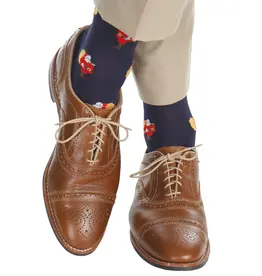 Dapper Classics Classic Navy/ Red Santa Claus