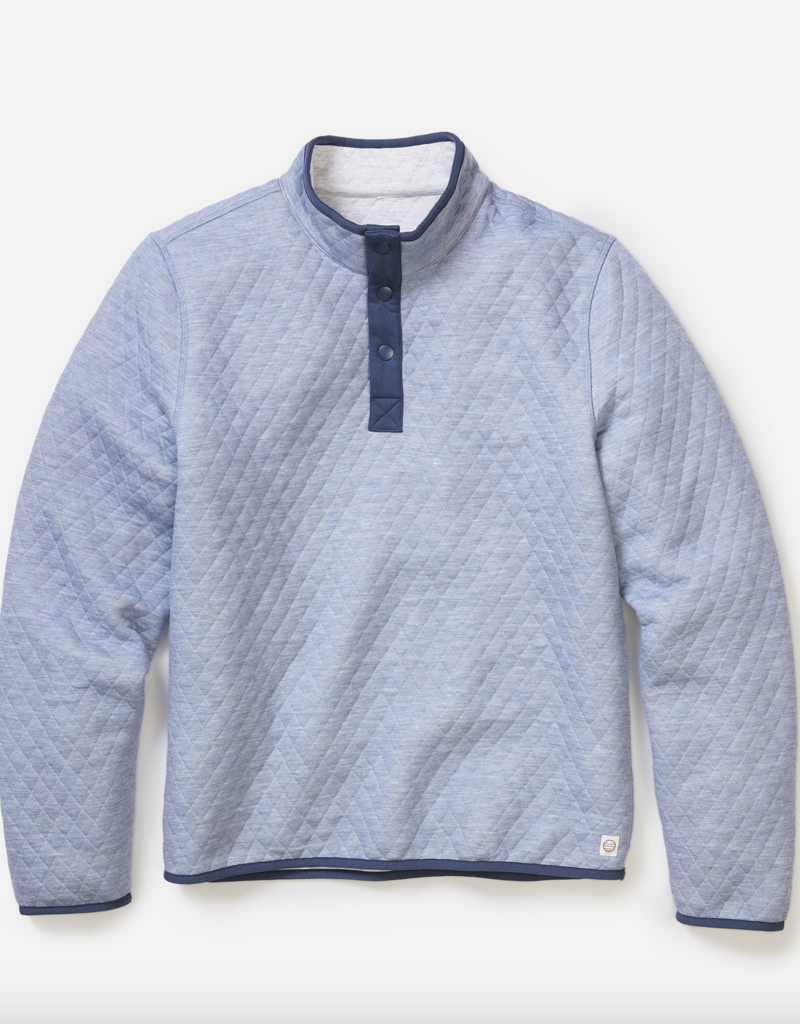 Marine Layer Corbet Quilted Reversible Pullover