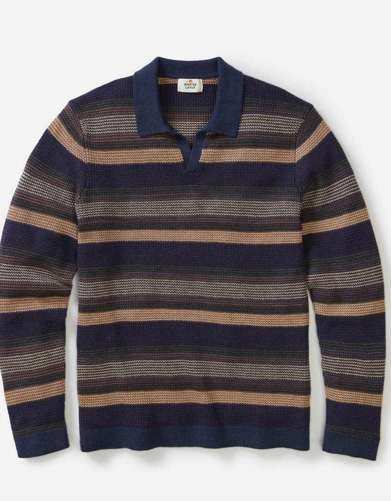 Marine Layer Liam Sweater Polo