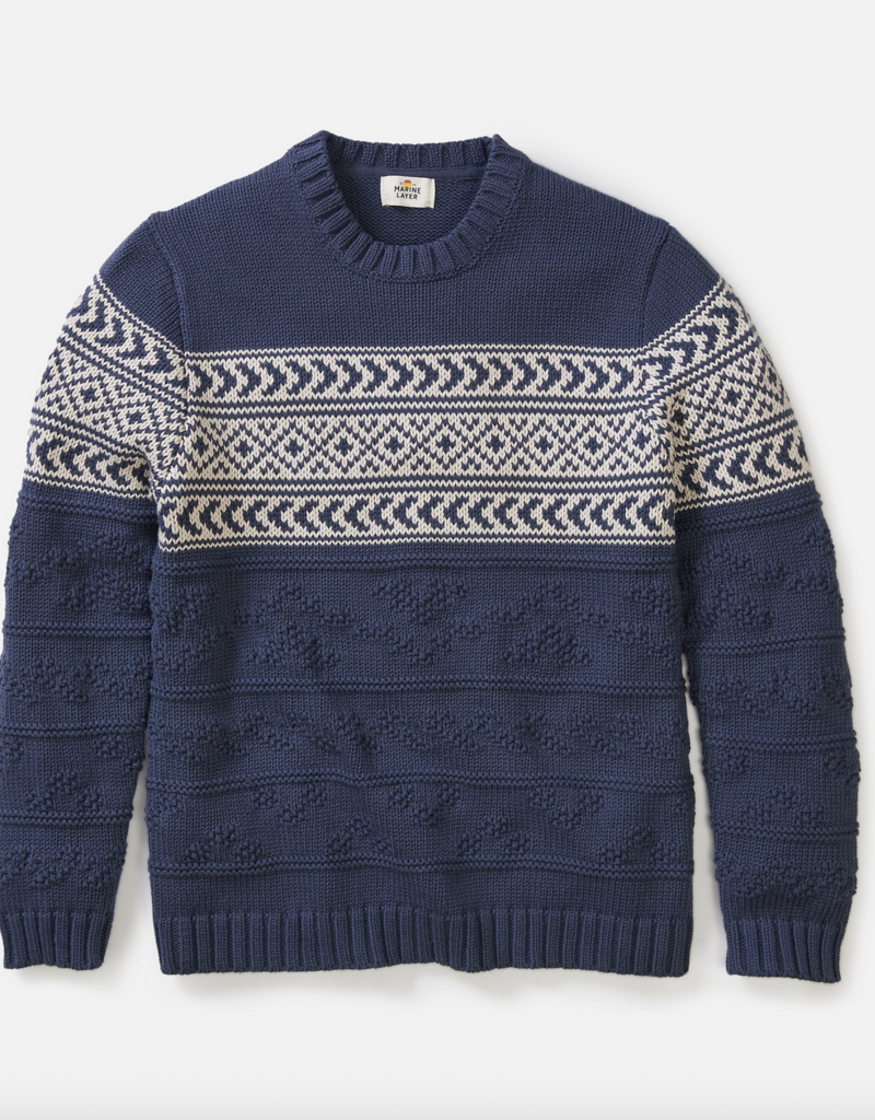 Marine Layer Erik Textured Sweater