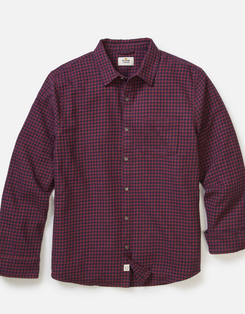 Marine Layer Tahoe Flannel Shirt