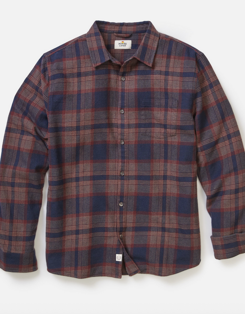 Marine Layer Tahoe Flannel Shirt