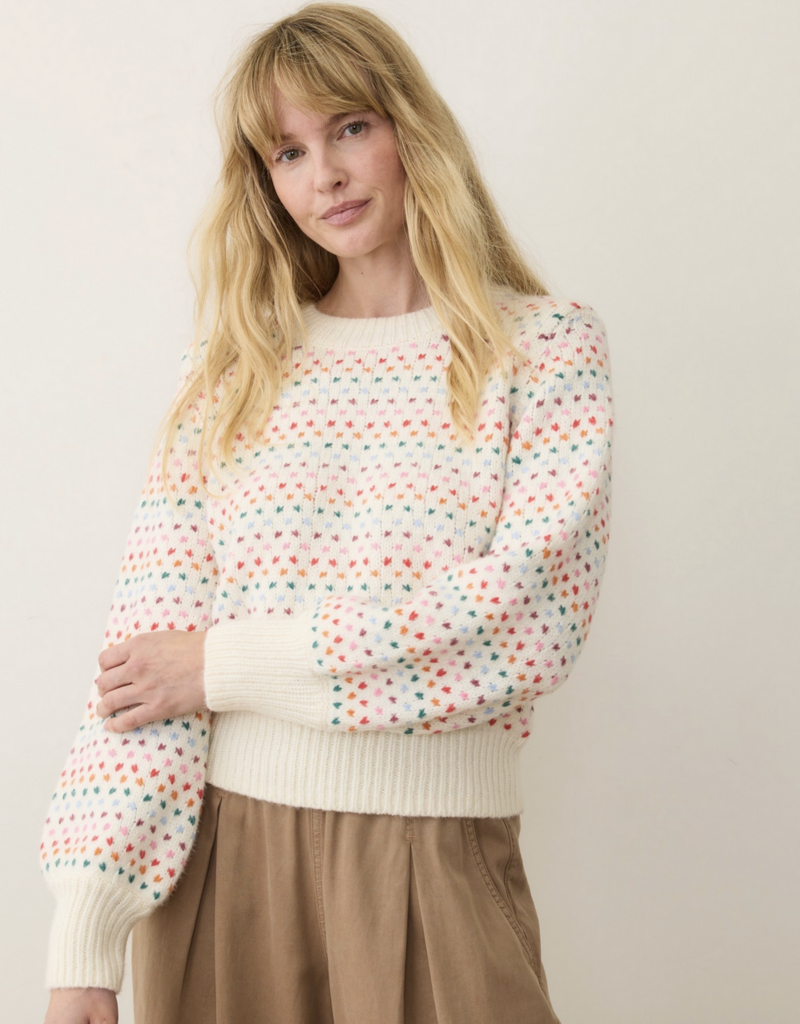 Marine Layer Alma Crewneck Sweater