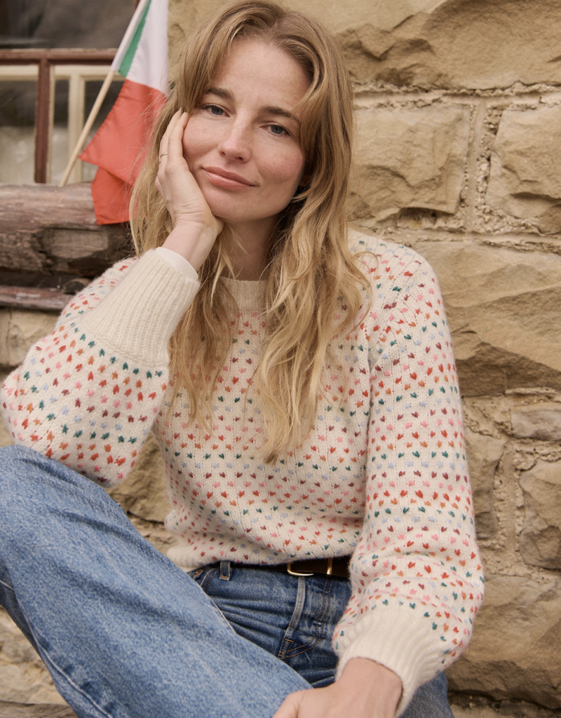 Marine Layer Alma Crewneck Sweater