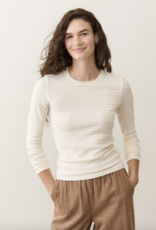 Marine Layer LS Lexi Rib Sun-In Crew Tee