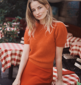 Marine Layer Suri Alpaca Puff Sleeve Sweater