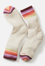 Marine Layer Boot Cut Sock Warm Stripe One Size
