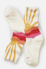 Marine Layer Boot Sock Sunburst One Size