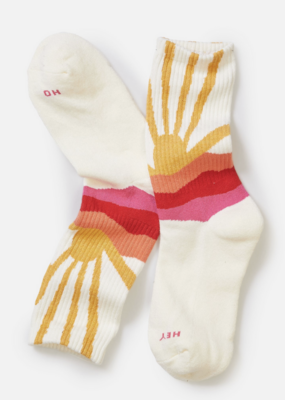 Marine Layer Boot Sock Sunburst One Size