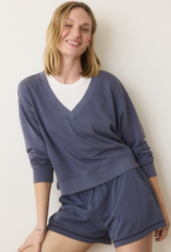 Marine Layer Cloud 9 Terry V-neck Sweatshirt