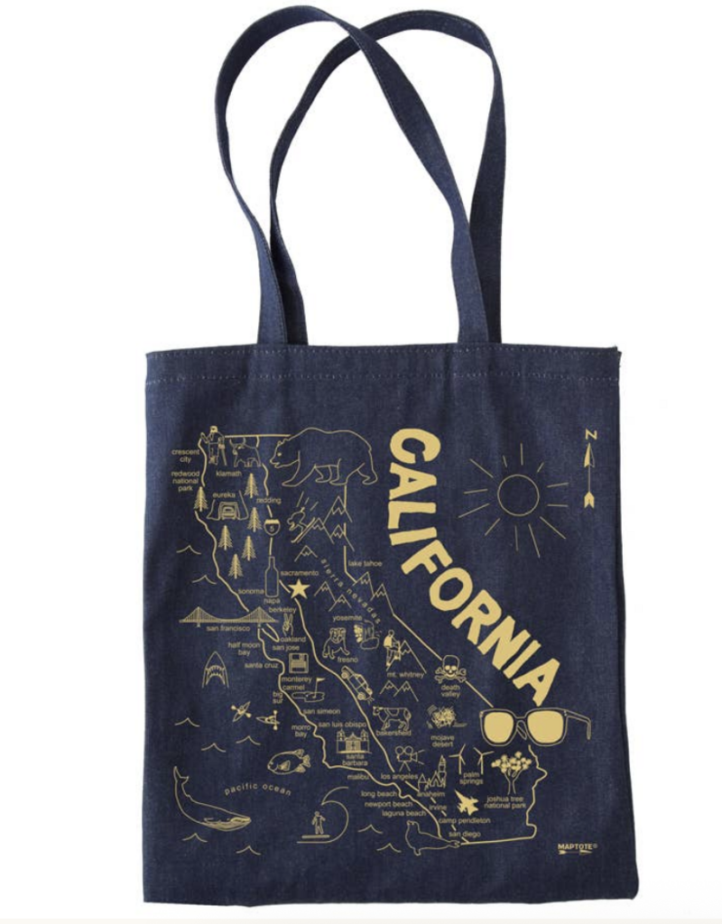 Maptote California Denim Tote