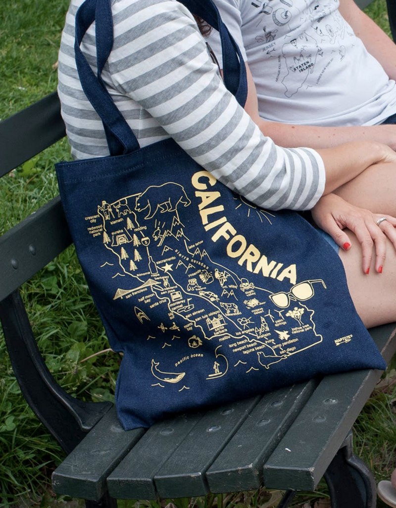 Maptote California Denim Tote