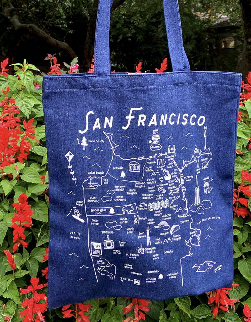 Maptote San Francisco Denim Tote