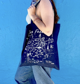 Maptote San Francisco Denim Tote