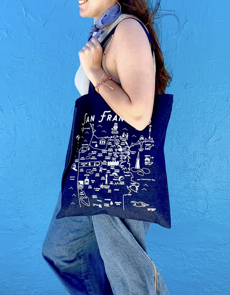 Maptote San Francisco Denim Tote