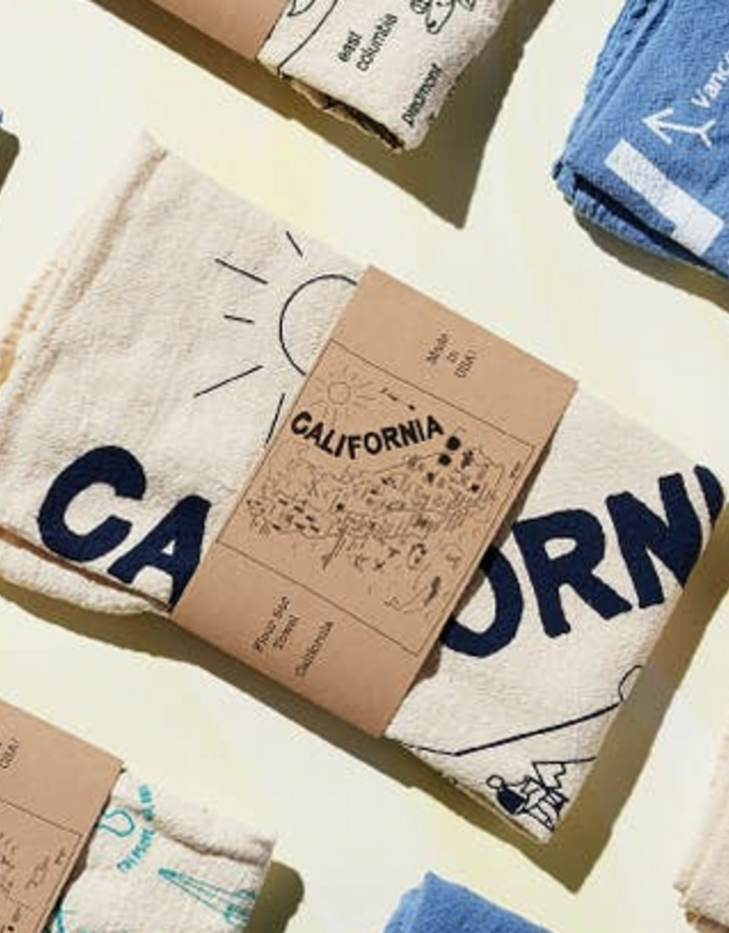 Maptote California Tea Towel